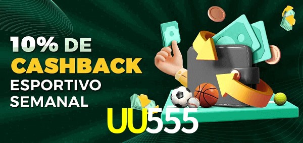 10% de bônus de cashback na UU555